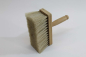 Preview: Maler-Deckenbürste eckig 18 x 7 cm mit Holzgriff / Rosshaar hell